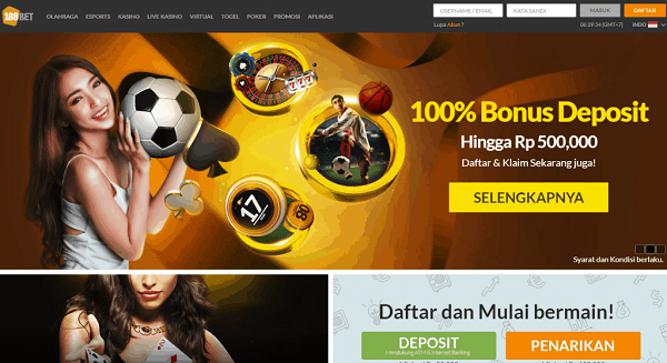 Situs judi bola terbesar di dunia adalah 188BET