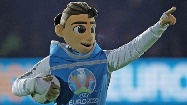Maskot Euro 2021: Skillzy - pemain sepak bola gaya bebas