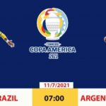 Prediksi Brasil vs Argentina, 06:00 pada 11/7