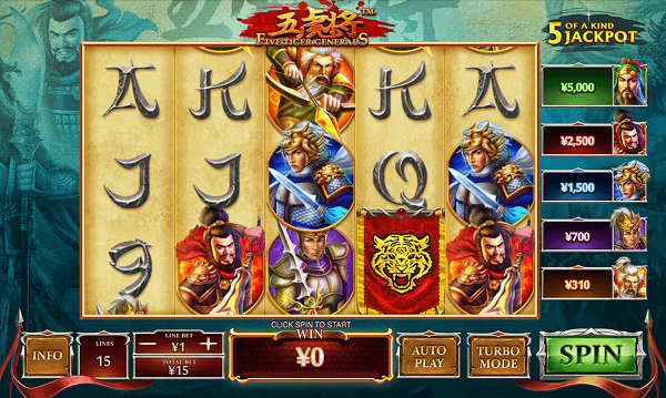 Petunjuk tentang cara memainkan slot game Five Tiger Generals: Sederhana, mudah dimengerti