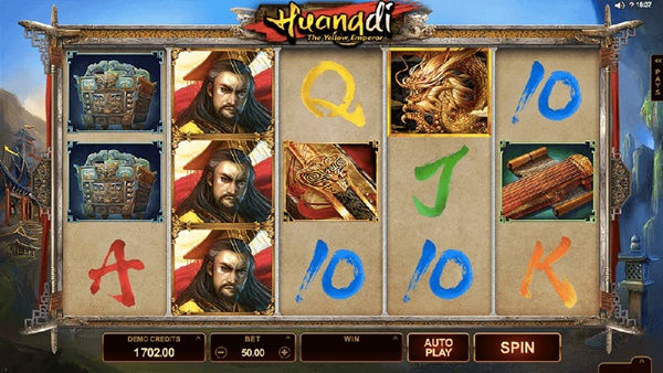 Ikhtisar permainan Huangdi – Permainan slot dengan tema legenda Cina