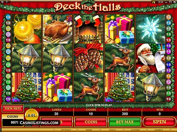 Permainan slot Deck The Halls – Game untuk Natal