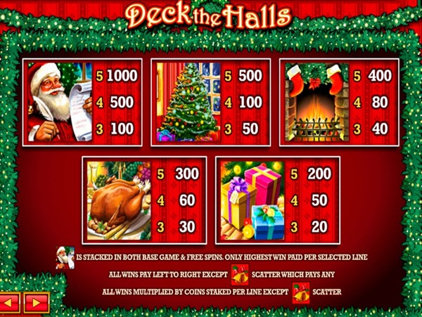 Permainan slot Deck The Halls – Game untuk Natal