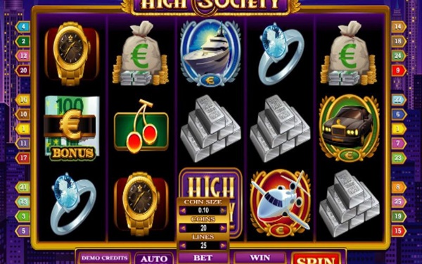 Memperkenalkan game High Society Slot – Sebuah game untuk para elit