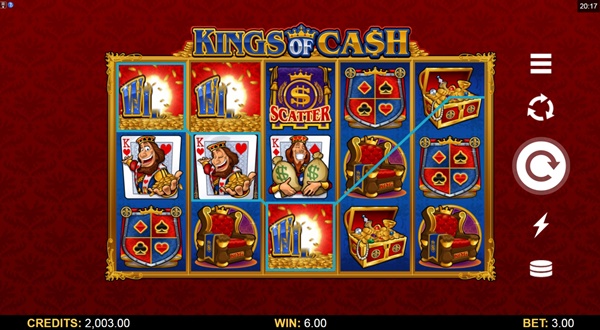 Memperkenalkan Kings of Cash - Permainan slot dengan tingkat bonus terbesar di Kasino