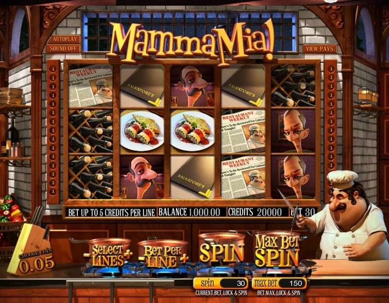 Mamma Mia – Permainan slot bertema memasak terbaik di Casino