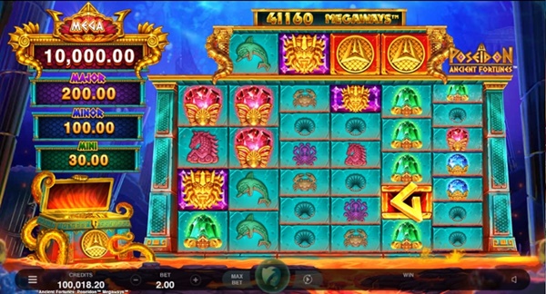 Poseidon Megaways – Permainan slot dengan 117.649 cara untuk menang