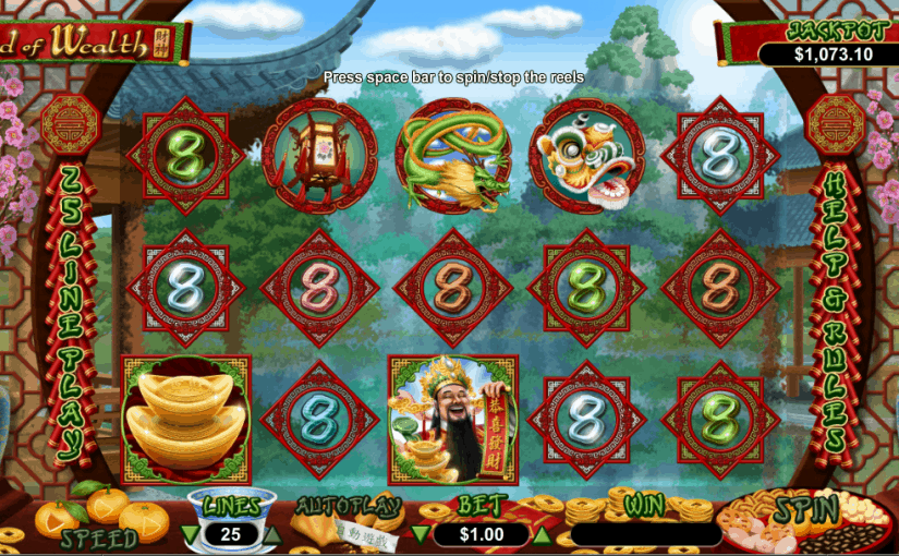 God of Wealth di Casino - Petunjuk untuk memainkan Slot game Dewa Kekayaan