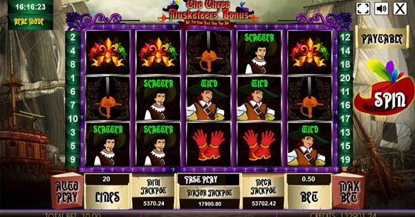 Three Musketeers – Perburuan harta karun dengan trio Musketeers