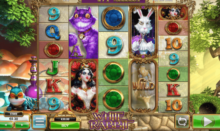 Memperkenalkan permainan Slot White Rabbit: Jelajahi Negeri Ajaib