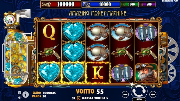 Amazing Money Machine - Dapatkan untung dari pameran yang menyenangkan