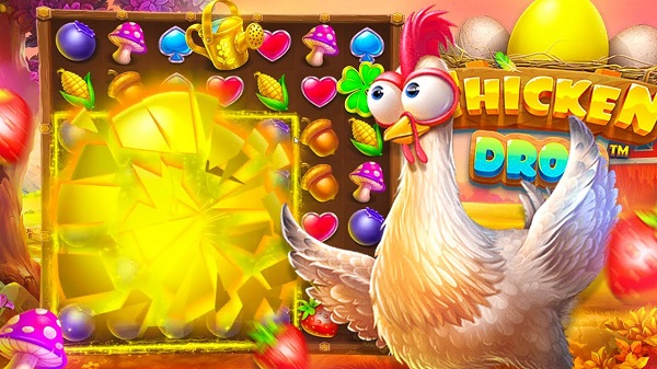 Chicken Drop - Beternak ayam untuk mendapatkan uang dari permainan slot gratis