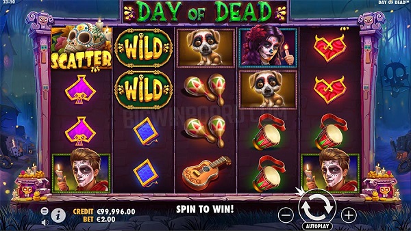 Day of Dead – Permainan slot untuk menukar hadiah dengan tema festival seram