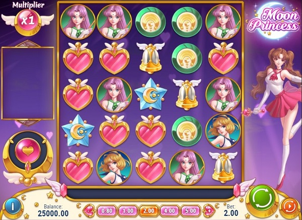 Moon Princess - Game Slot Anime Terkenal Sailor Moon