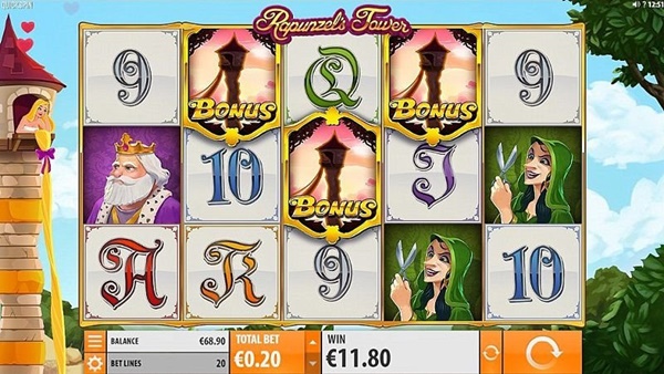 Game slot Rapunzel's Tower – Game dongeng bertema putri berambut awan