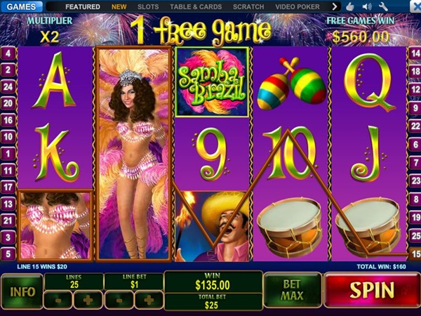Jelajahi Samba Brazil – Permainan Slot dengan bonus 2100x