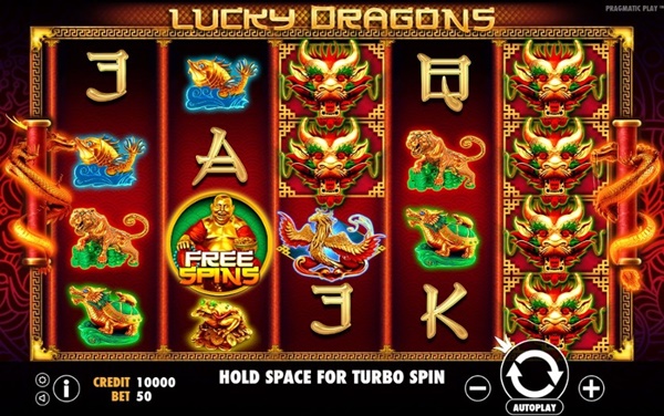 Temukan cara bermain Lucky Dragon – Game Slot dengan rasio pembayaran x2100 taruhan