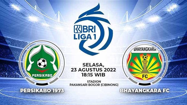 Prediksi Persikabo vs Bhayangkara, 18:15 pada 23 Agustus – La Liga 1
