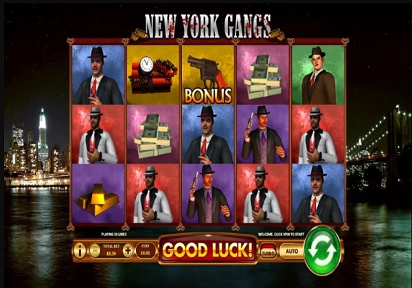 New York Gangs - Gim slot dengan tema gangster
