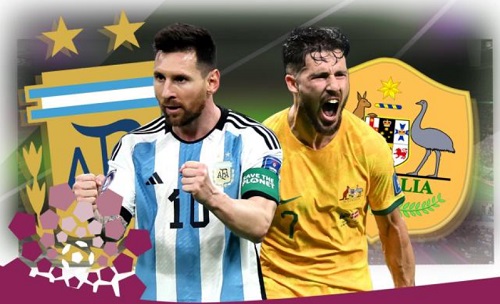 Prediksi Argentina vs Australia 02h00 pada 04/12 – Piala Dunia 2022